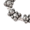 Electroplated Natural Pyrite Beads Strands G-Q187-02C-3