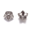 Tibetan Style Bead Caps TIBEB-A24621-B-LF-2