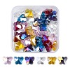 30Pcs 6 Colors Electroplate Glass Beads EGLA-FS0001-15-1