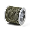 11M Polyester Braided Cord with Cotton Core & Metallic Thread OCOR-Z006-01-28-2