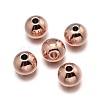 Brass Beads KK-F0317-8mm-01RG-NR-1