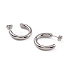 Non-Tarnish 304 Stainless Steel Stud Earrings for Women EJEW-G346-07D-P-2