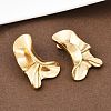 304 Stainless Steel Nuggets Stud Earrings EJEW-K268-77G-3