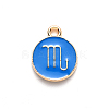 Alloy Enamel Pendants LS-ENAM-S124-01B-02L-2