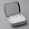 Iron Watercolor Paints & Nail Polish Tins Storage Box MRMJ-WH0077-083C-1