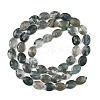 Natural Moss Agate Beads Strands G-H349-A01-22-3
