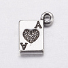 Poker A Tibetan Silver Charms AC0322-3