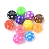 Opaque Acrylic European Beads OACR-D309-06-1