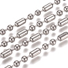 Tarnish Resistant 304 Stainless Steel Ball Chains CHS-E021-07A-P-2