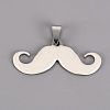 201 Stainless Steel Enamel Pendants STAS-S110-075J-1