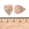 Printed Alloy Pendants PALLOY-P319-07H-11-3