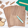 Walnut Wood Sheet DIY-WH0542-15-5