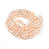 Transparent Crackle Glass Bead Strands GLAA-T025-8mm-02I-2