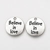 Tibetan Style Alloy Pendants TIBEP-Q078-17AS-NR-1