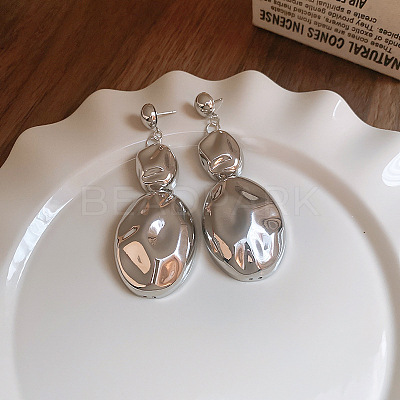 Alloy Iron Dangle Stud Earrings  FS-WGF4FB6-04-1
