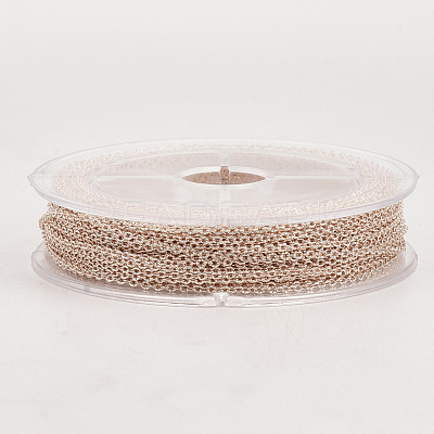 Brass Cable Chains CHC-T008-04RG-1