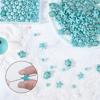 200Pcs 4 Styles DIY Beads Kits DIY-SC0022-88-1
