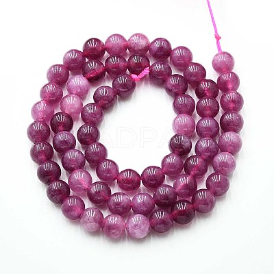 Natural Quartz Beads Strands G-N355-6mm-43-1