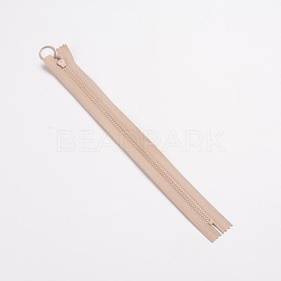 Resin Close End Zippers FIND-WH0052-44J-1