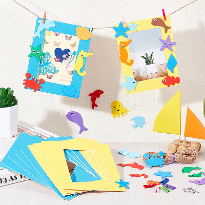 DIY Ocean Theme Photo Frame DIY-FG0002-95-1
