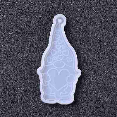 Valentine's Day Theme DIY Pendant Silicone Molds DIY-A021-02-1