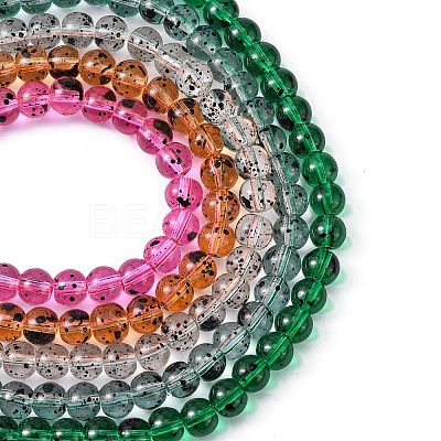 Glass Beads Strands GLAA-C017-6mm-M-1