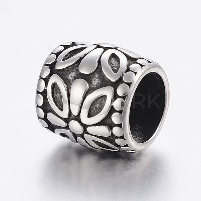 304 Stainless Steel Beads STAS-H440-40AS-1