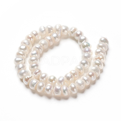 Natural Cultured Freshwater Pearl Beads Strands PEAR-I004-07B-01A-1