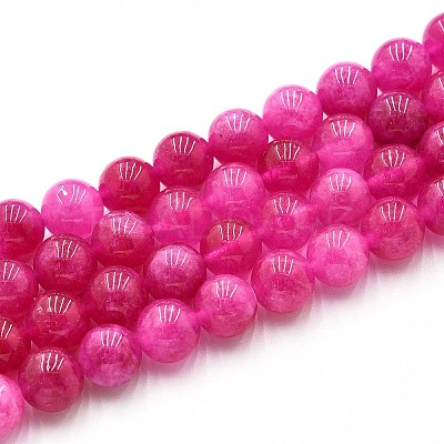 Natural Quartz Beads Strands G-N355-10mm-48-1
