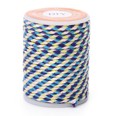 4-Ply Polycotton Cord with Metallic Thread OCOR-Z003-D21-1
