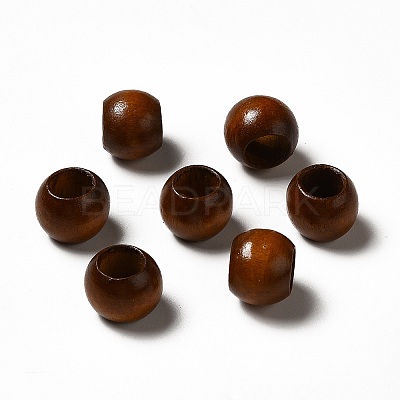 Dyed Wood Beads WOOD-C013-01-1