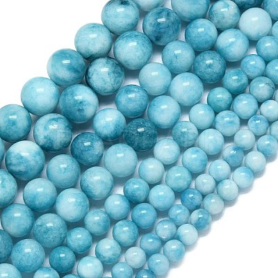 Natural Malaysia Jade Beads Strands G-B165-C09-8mm-1