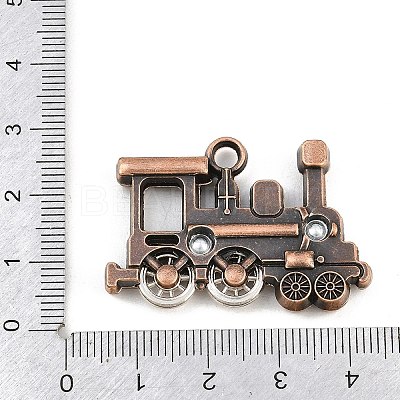 Tibetan Style Alloy Pendants AL-CBA2376-17R-1