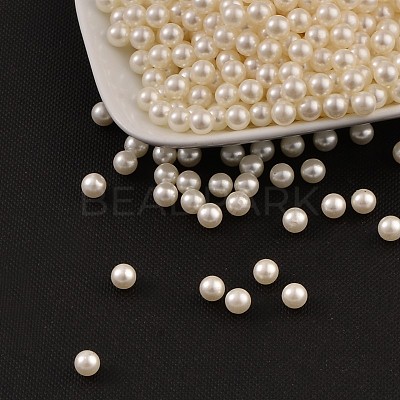 Imitation Pearl Acrylic Beads OACR-S011-6mm-Z24-1