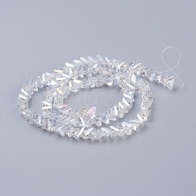 Electroplate Glass Beads Strands EGLA-J145-6mm-AB01-1