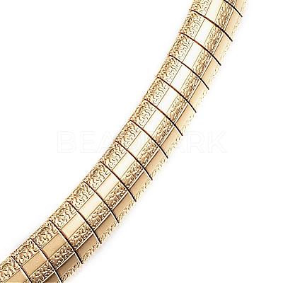 304 Stainless Steel Necklaces NJEW-E080-05G-1