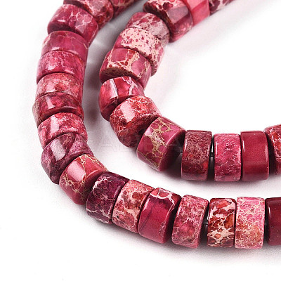 Natural Imperial Jasper Beads Strands G-N344-41B-1