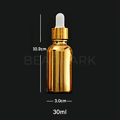 Empty Portable Glass Dropper Bottles MRMJ-WH0072-24B-1