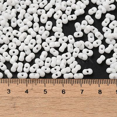 Baking Paint Glass Seed Beads SEED-K009-01A-25-1