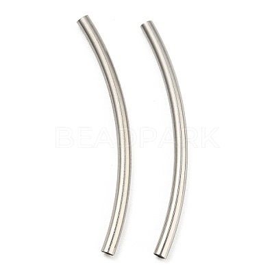 Non-Tarnish 304 Stainless Steel Tube Beads X-STAS-B047-27M-P-1