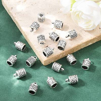 Tibetan Style Cord Ends TIBEP-LF10887YKG-AS-LF-1