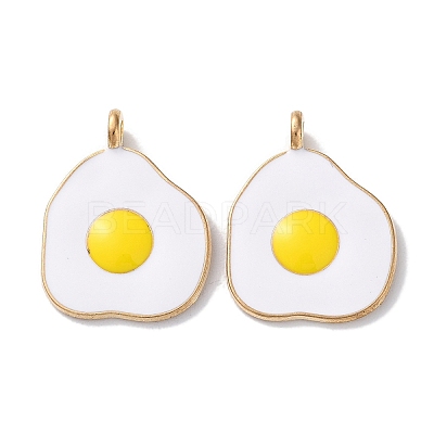 Alloy Enamel Pendants ENAM-O001-06B-G-1