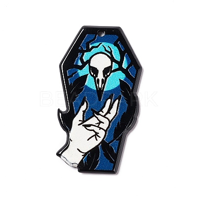 Printed Acrylic Pendants SACR-F003-01C-1