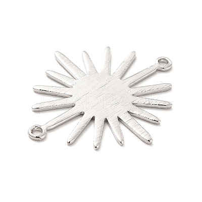 Rack Plating Brass Connector Charms KK-E067-32P-1
