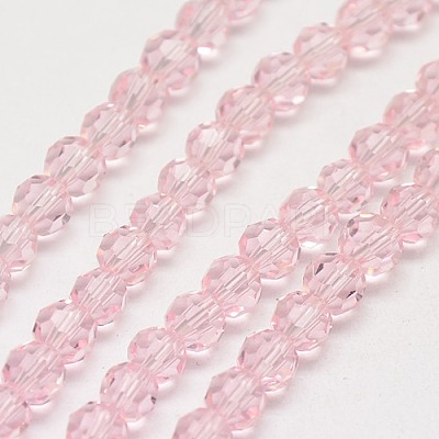 Glass Beads Strands EGLA-J042-8mm-19-1
