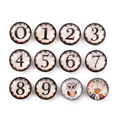 Brass Jewelry Snap Buttons BUTT-WH0028-01Q-1