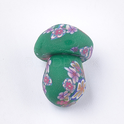 Handmade Polymer Clay Beads CLAY-T017-12-1
