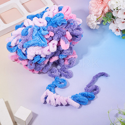 Jumbo Loop Polyester Yarn YCOR-TAC0001-03D-1