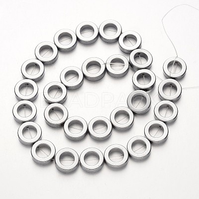 Electroplate Non-magnetic Synthetic Hematite Beads Strands G-F300-04-01-1