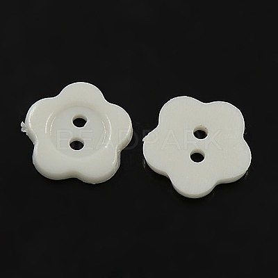 Acrylic Sewing Buttons for Costume Design BUTT-E074-C-10-1